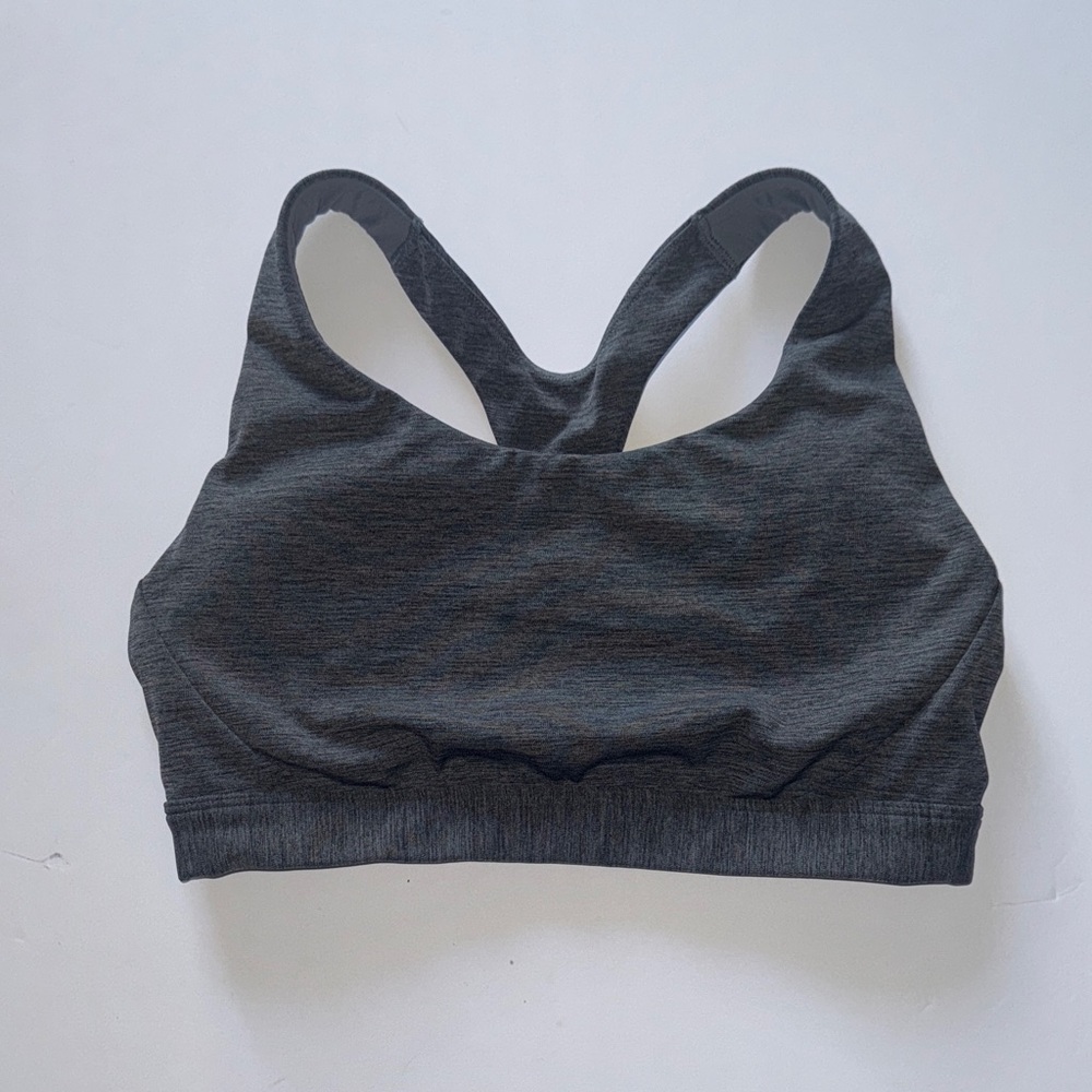 Athleta Charcoal Sports Bra